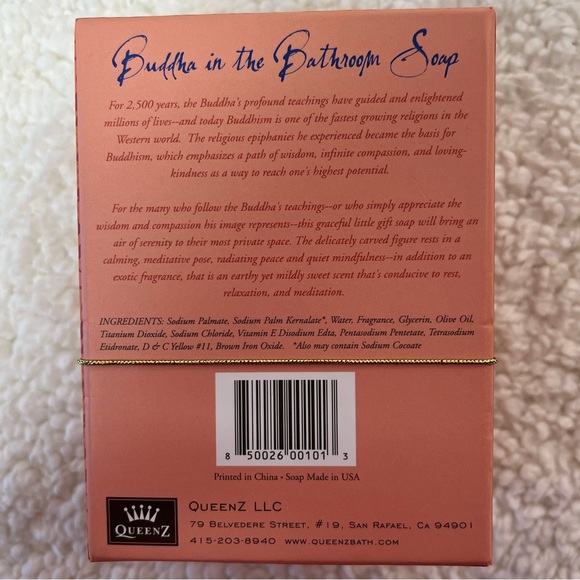 Queenz "Buddha in the Bathroom" Decorative Soap in Keepsake Box - Picture 6 of 7